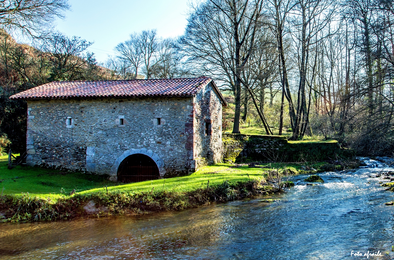 Foto afraile BERANGA (Hazas de Cesto).
