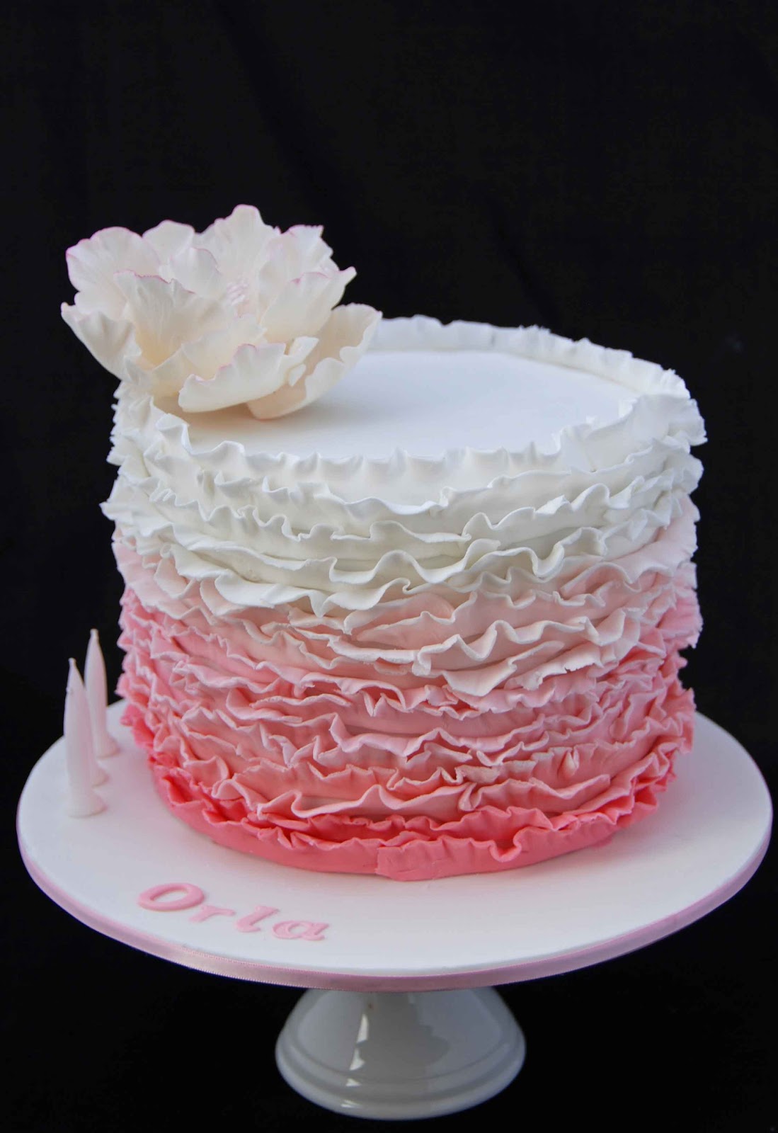 Cakeriffic: Ruffles, ruffles, ruffles.