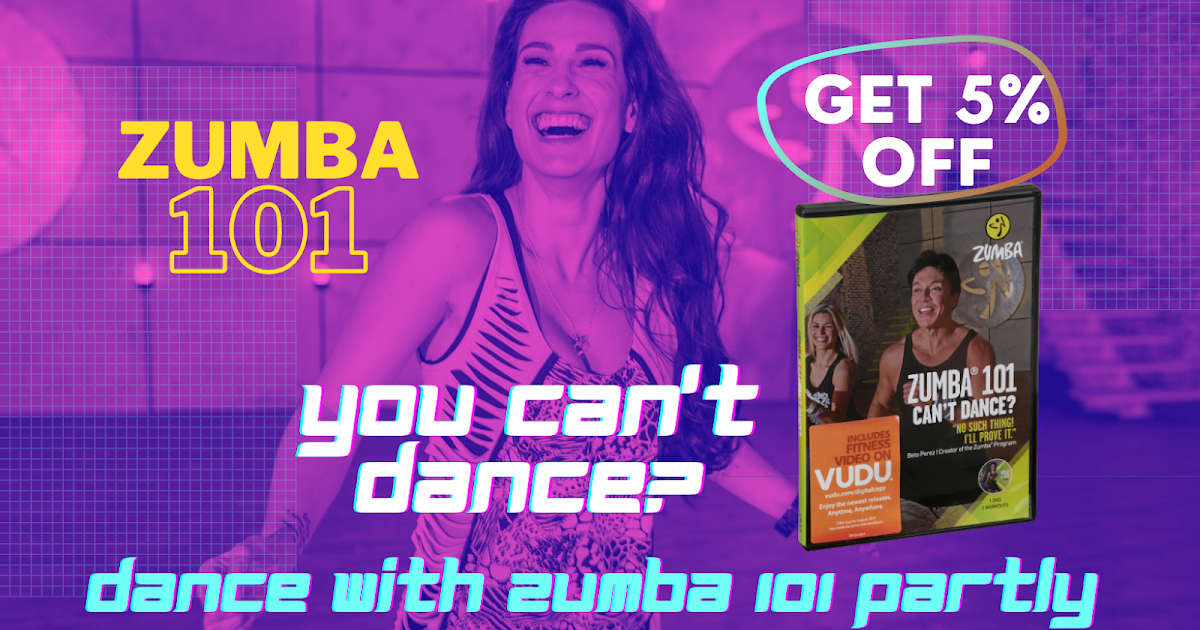 Zumba 101 Dance Fitness for Beginners Workout DVD (Limited