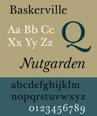 Baskerville font