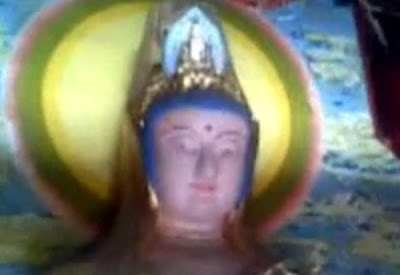 觀音像會眨眼?大陸四川靈泉寺現神蹟圖片1
