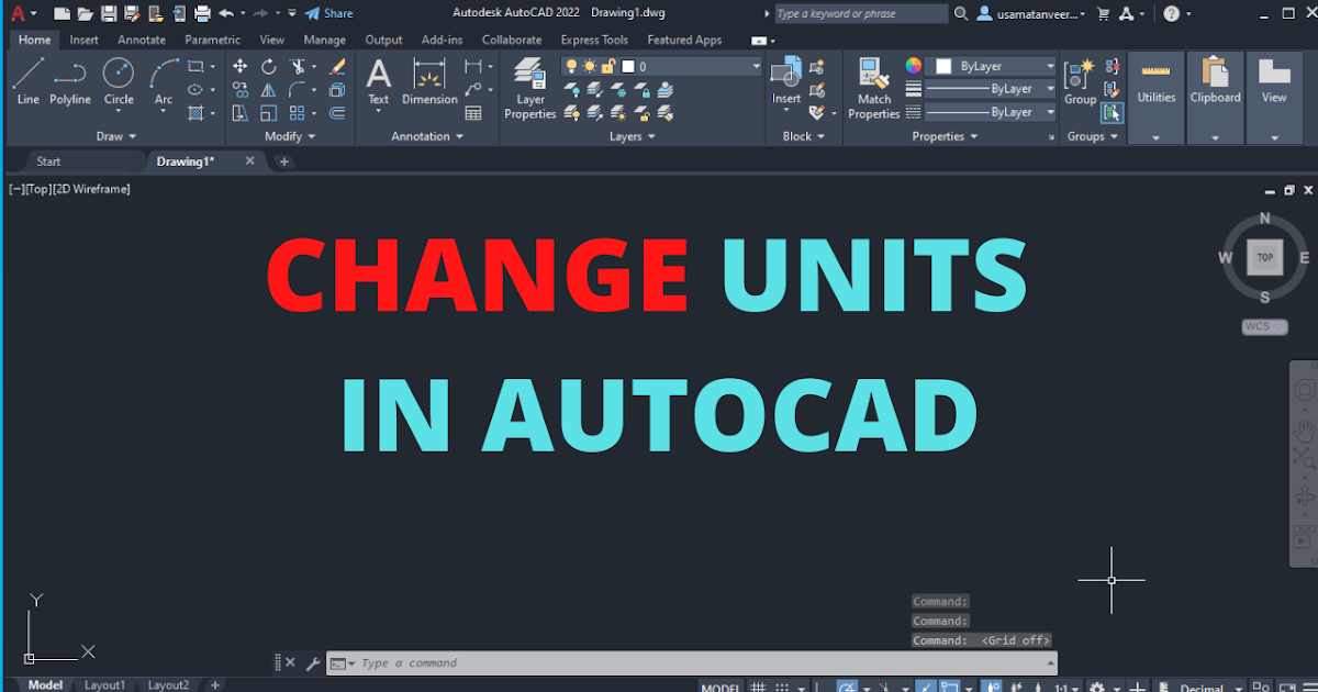 how to change units in autocad how to change units in autocad