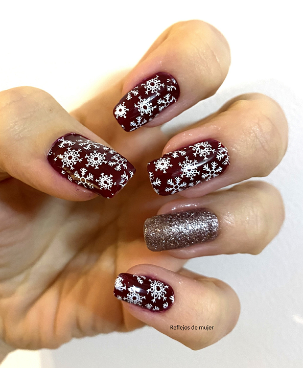 Manicura Navidad retos #EsmaltandoNavidad #RetoNavidad20