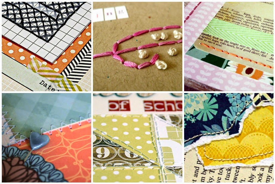 Stitching on paper tutorial