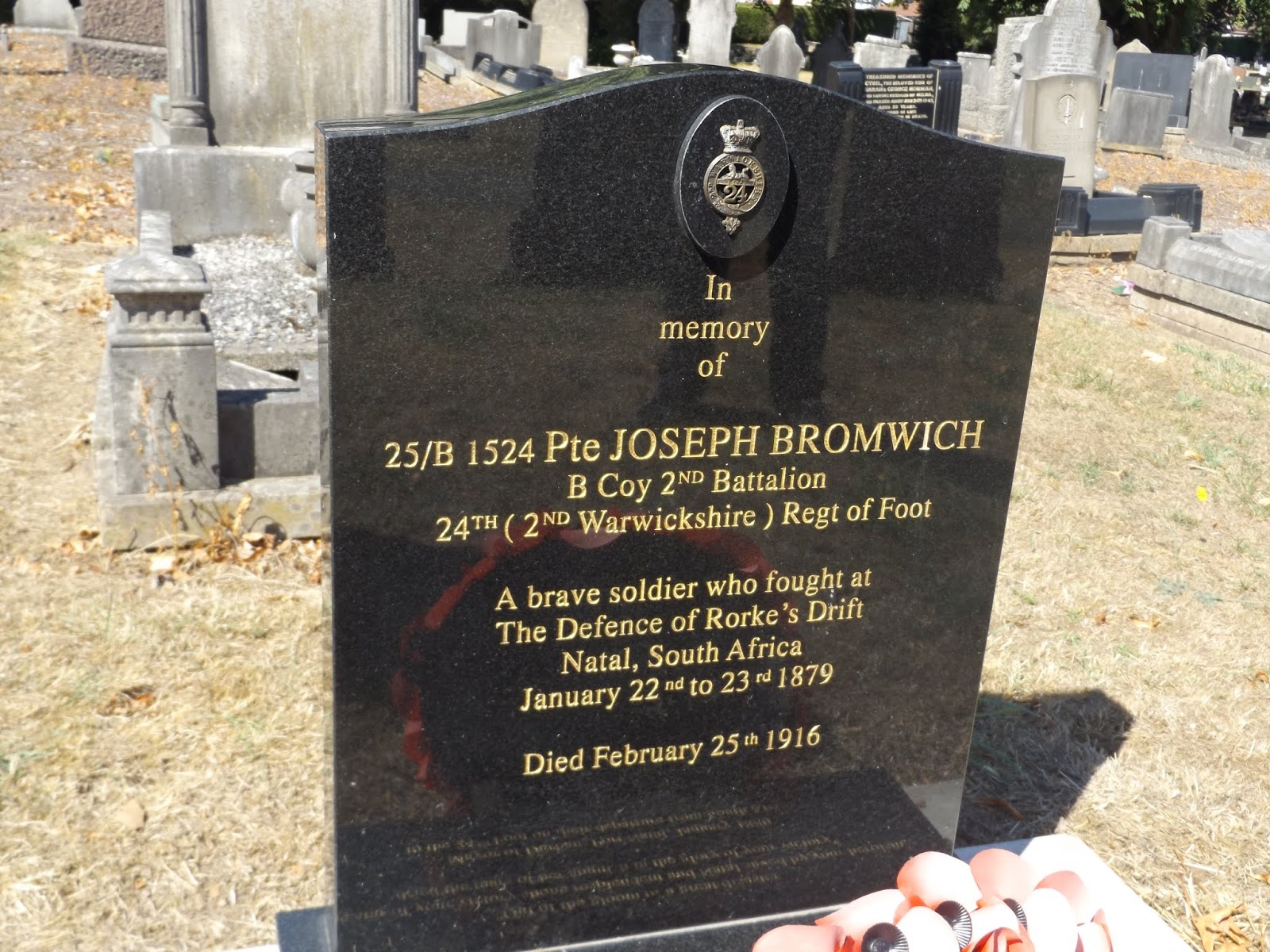 wargames and walking Graves of the Defenders of Rorkes Drift Private