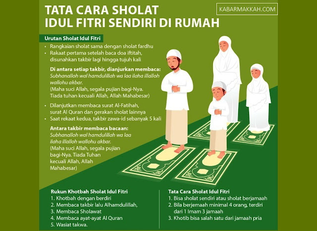 MUI Terbitkan Aturan Sholat Idul Fitri di Rumah, Begini Tata Caranya