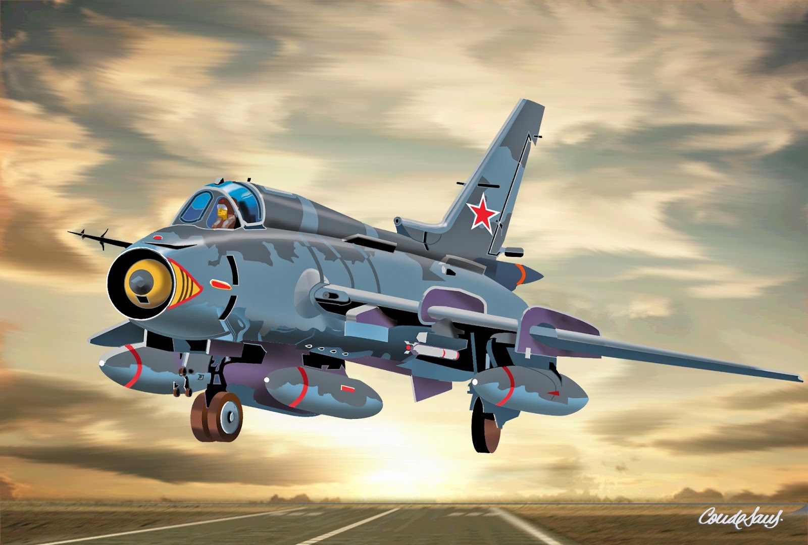 cromos m. conde SUKHOI Su17