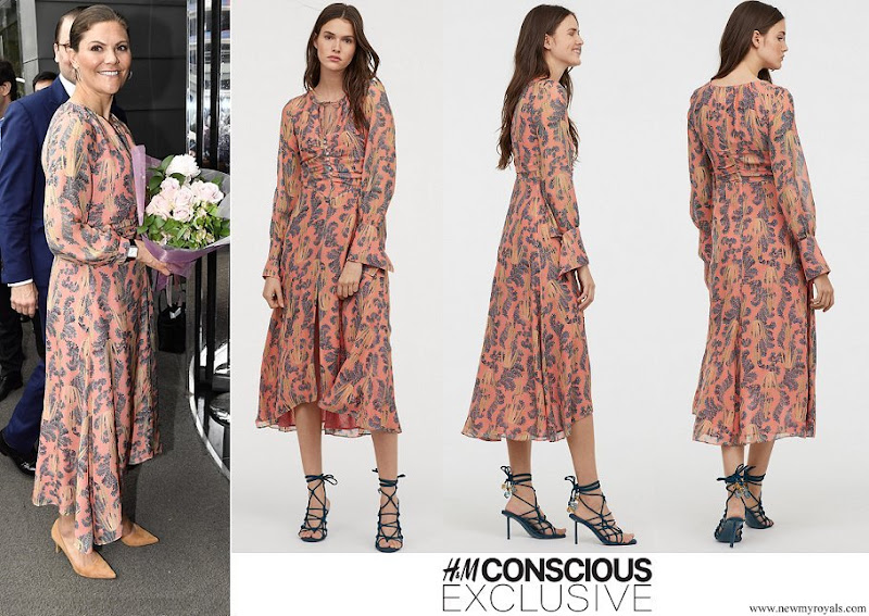 h&m conscious silk dress