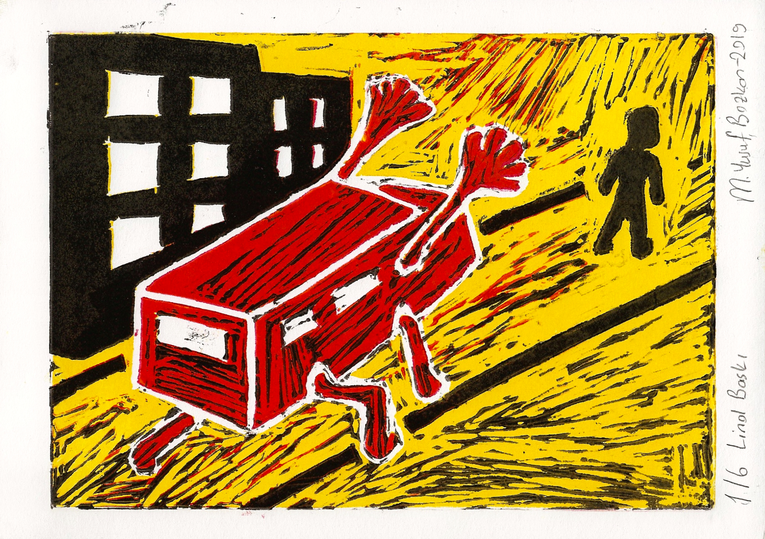 The postbox to empty yesterday