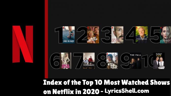 Index of the Top 10 Most Watched Shows on Netflix 2020 (With Cast and Season Overview)