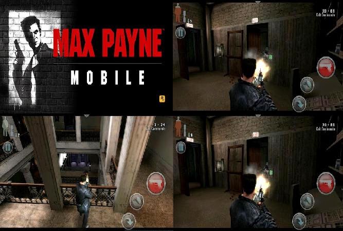 Max Payne Mobile 1.7 APK+MOD+Data (Endless Bullets MOD) For Android