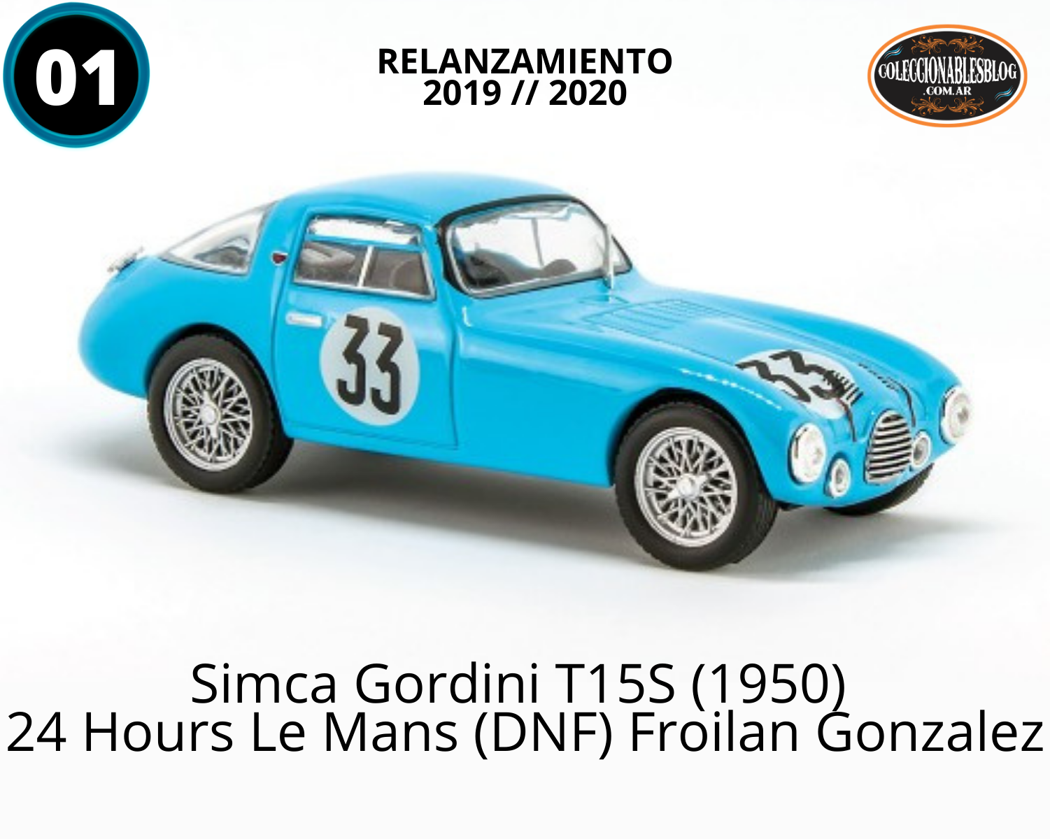 N°01 SIMCA GORDINI T15S