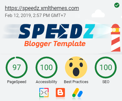 SpeedZ Blogger Template