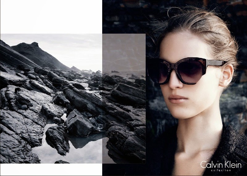 Calvin Klein Fall Winter 14 Campaign Featuring Vanessa Axente