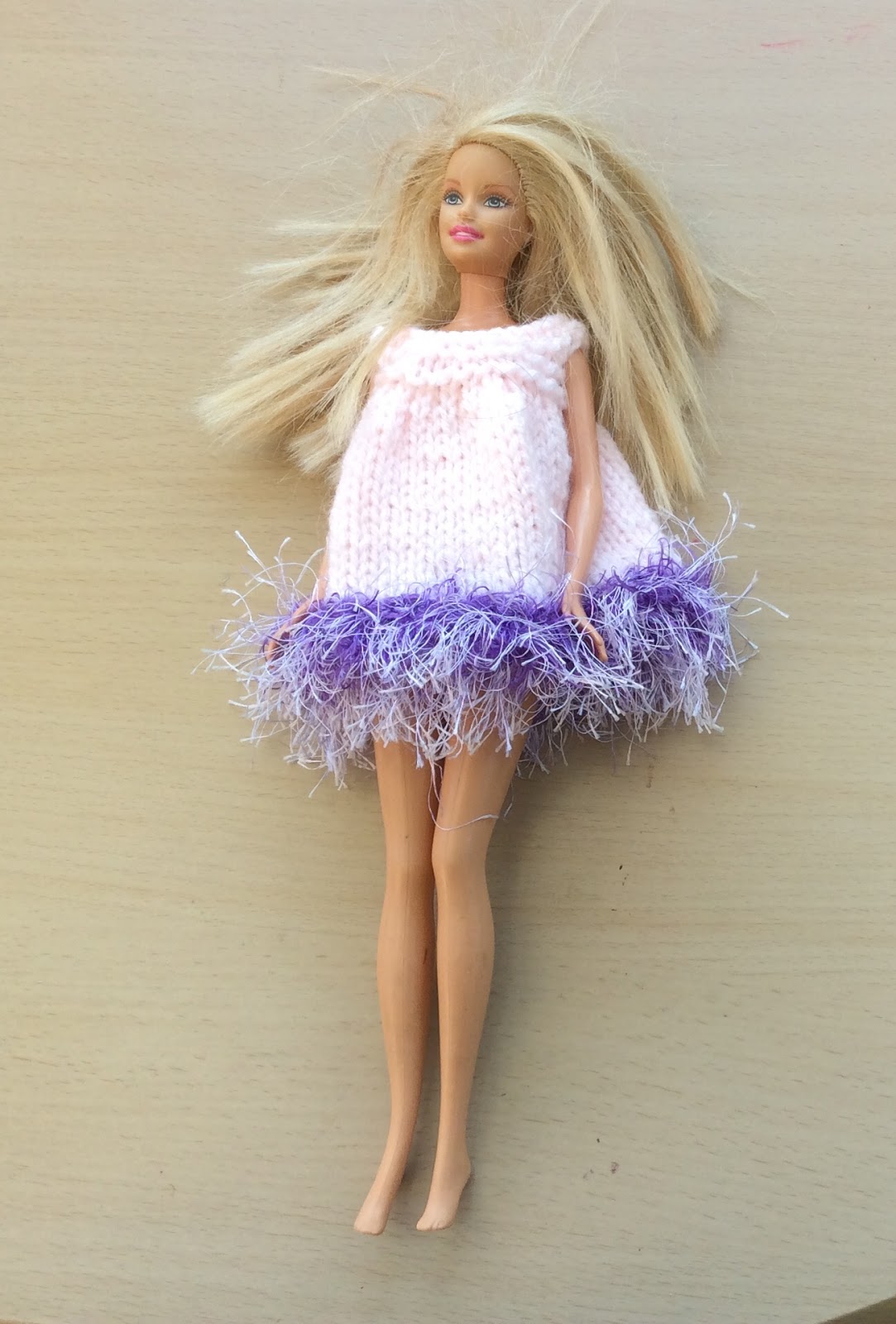 Taffy Lass Knits Princess Dress for Barbie