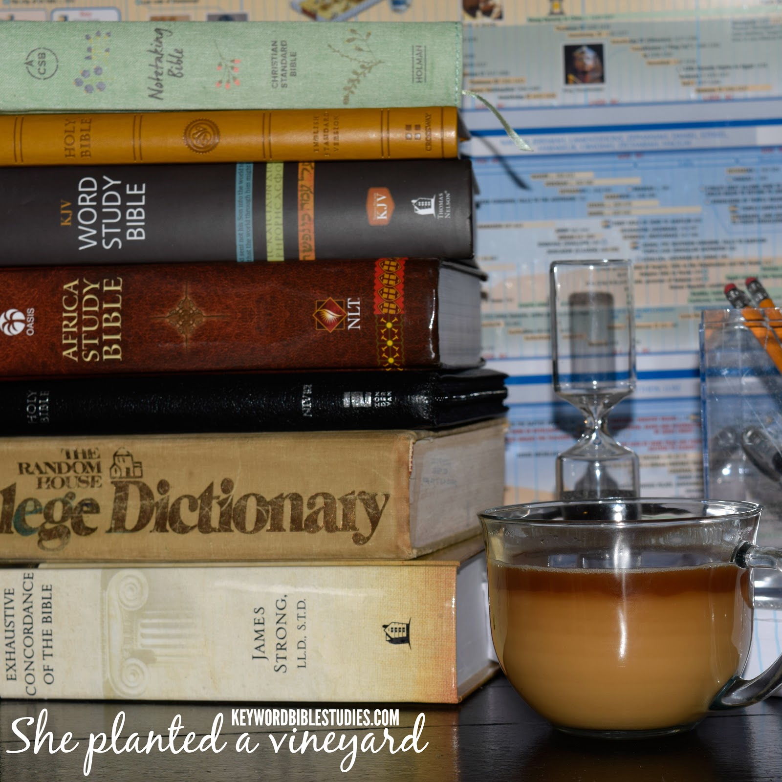 8 key word bible study tools