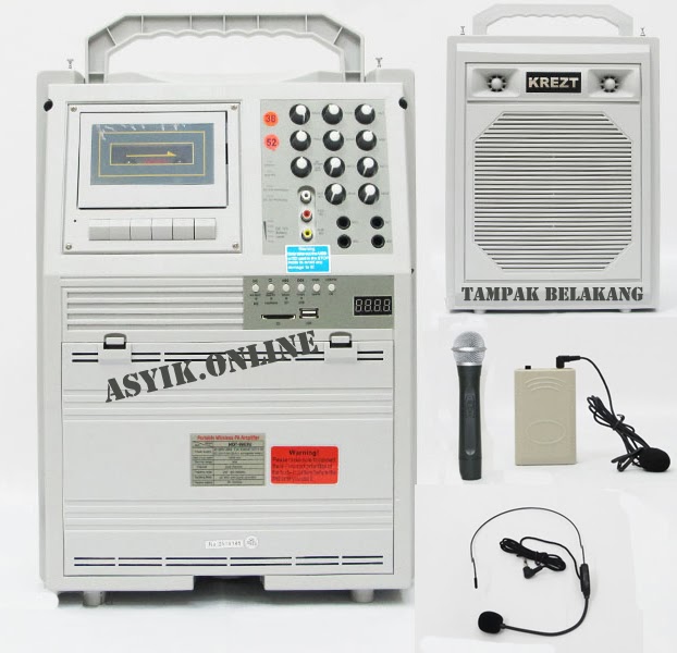 kaskus PORTABLE SOUND SYSTEM KREZT HDT9903 USB