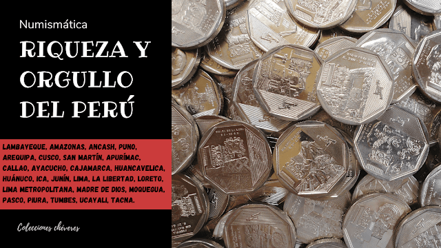 Colección de monedas Riqueza y Orgullo del Perú BCRP