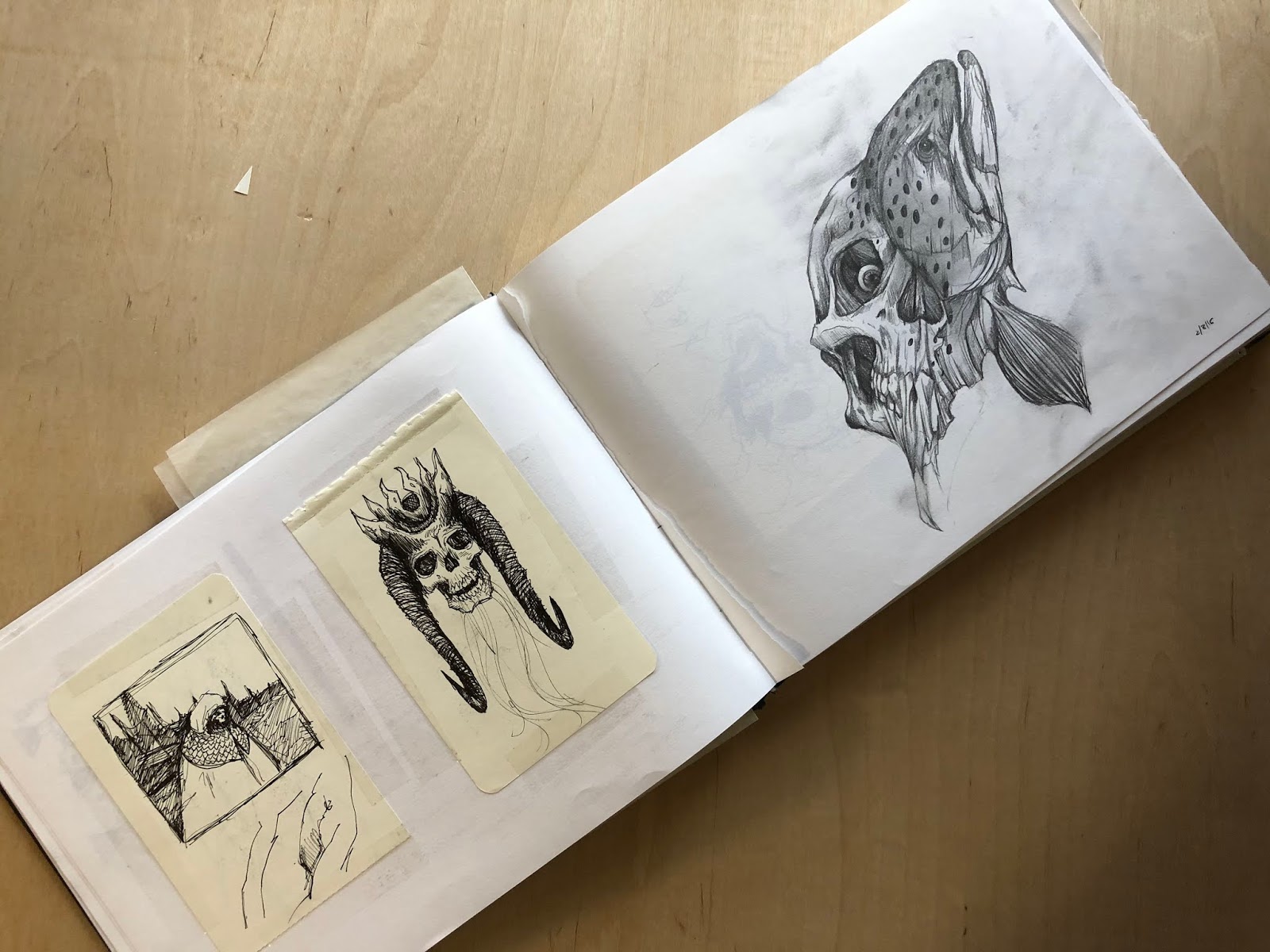 The Fiberglass Manifesto JAKE KEELER ART A Flip Through the Sketchbooks