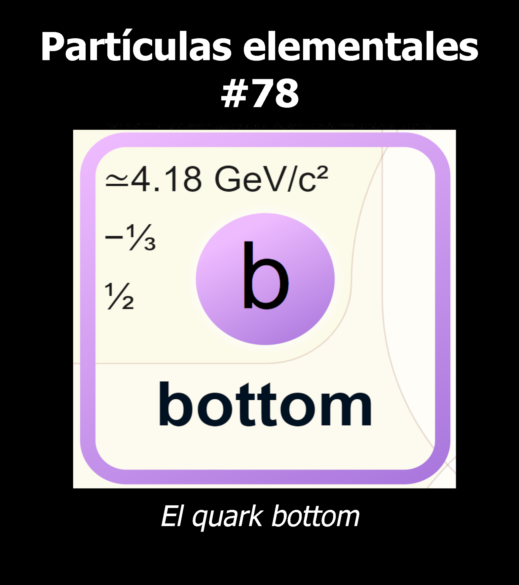 ROLscience El quark bottom