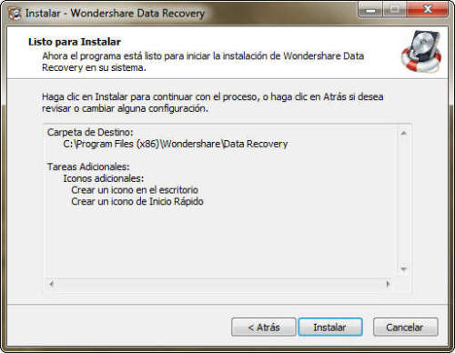 Wondershare Data Recovery 5.0 Full Español (Recuperación de Archivos Eliminados)