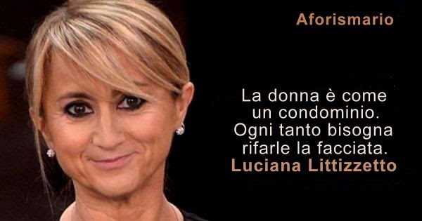 Aforismario Frasi E Battute Divertenti Di Luciana Littizzetto