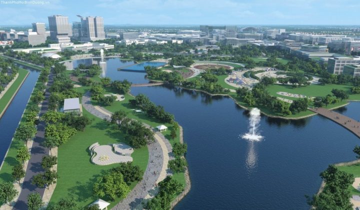 Địa điểm du lịch Bình Dương Công Viên Thành Phố Mới