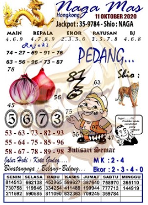 Syair Hongkong Malam Ini Minggu 11 10 2020 Prediksi Angka Togel Singapura Syair Hongkong Sidney Kuda Lari