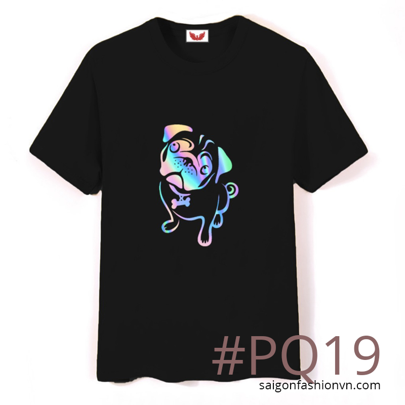 ÁO THUN PHẢN QUANG CHÓ PUG PQ19
