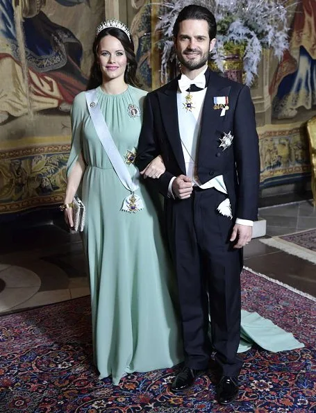 Queen Silvia, Crown Princess Victoria, Princess Sofia, Princess Madeleine wore Seraphine Maternity Dress