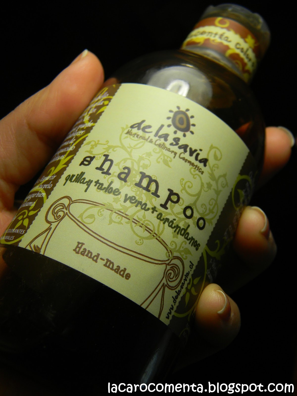 La Caro comenta delaSavia Shampoo Quillay + aloe vera + arándanos
