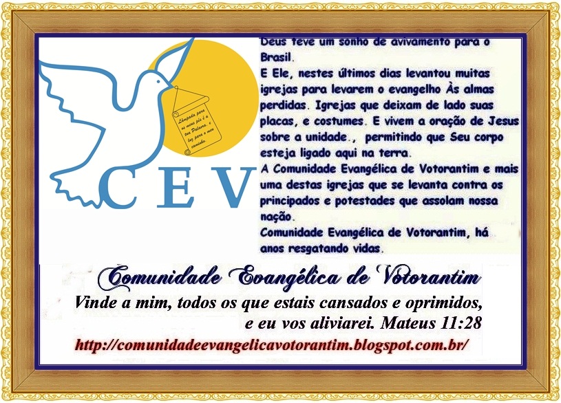 COMUNIDADE EVANGÉLICA DE VOTORANTIM