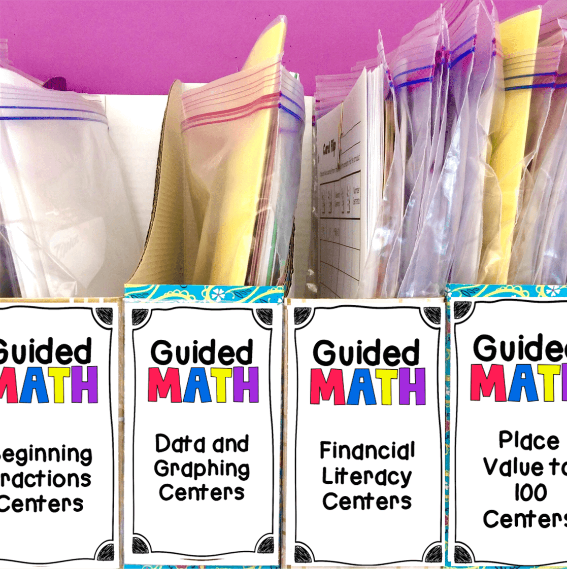 How to Get Organized for Guided Math