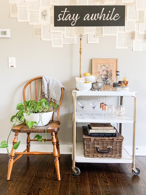 bar cart diy