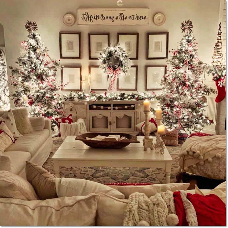 Lovely Living Room Decor Ideas Christmas