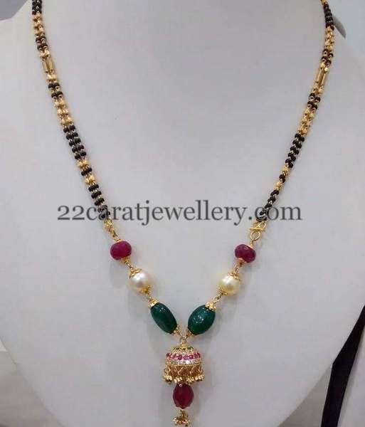 Black beads jewellery set Clearance