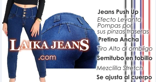 Laika Jeans Pantalones de Mezclilla