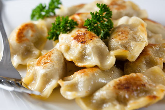 Xmas pierogis poland