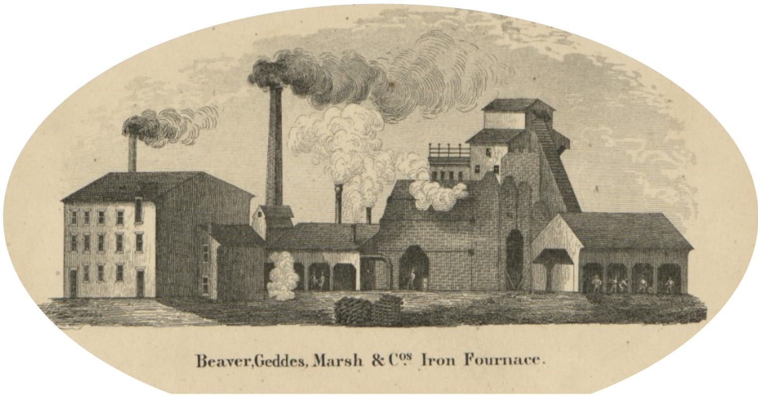 Valley Girl Views Union Furnace The Old Iron Furnace at Winfield PA