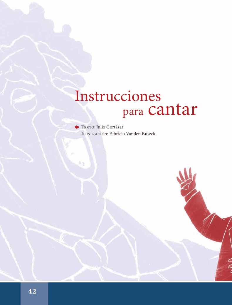 Instrucciones para cantar - Español Lecturas 6to 2014-2015 