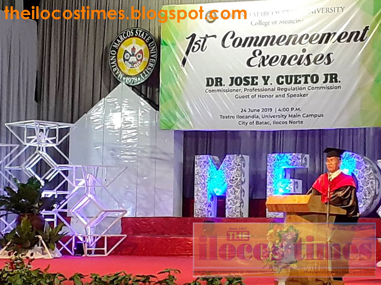 MMSU holds 1st College of Medicine graduation