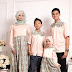 Baju Gamis Batik Couple Model Baju Batik Kombinasi