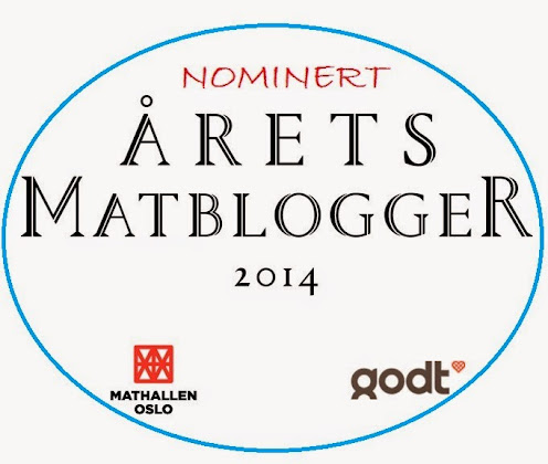 Nominert til Årets Matblogger 2014