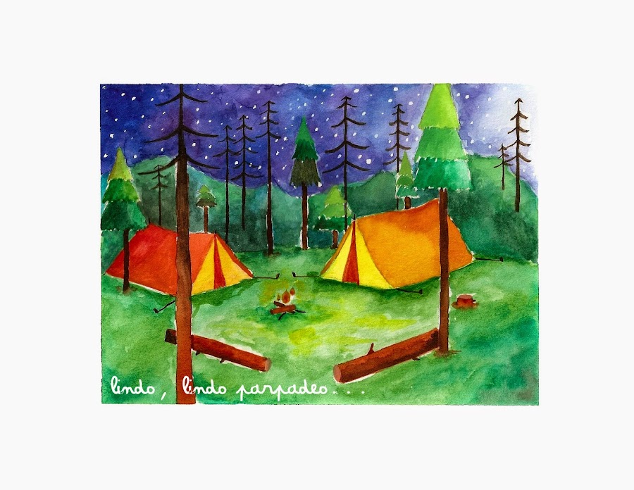 Tricia Rödbrun ilustración