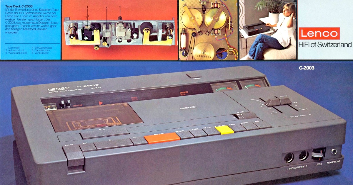 3 HEAD cassette deck rarities 1001 HiFi Info