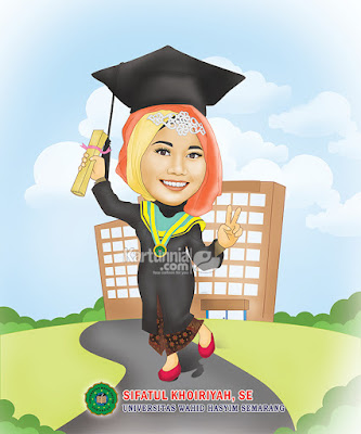 Karikatur Wisuda Personal