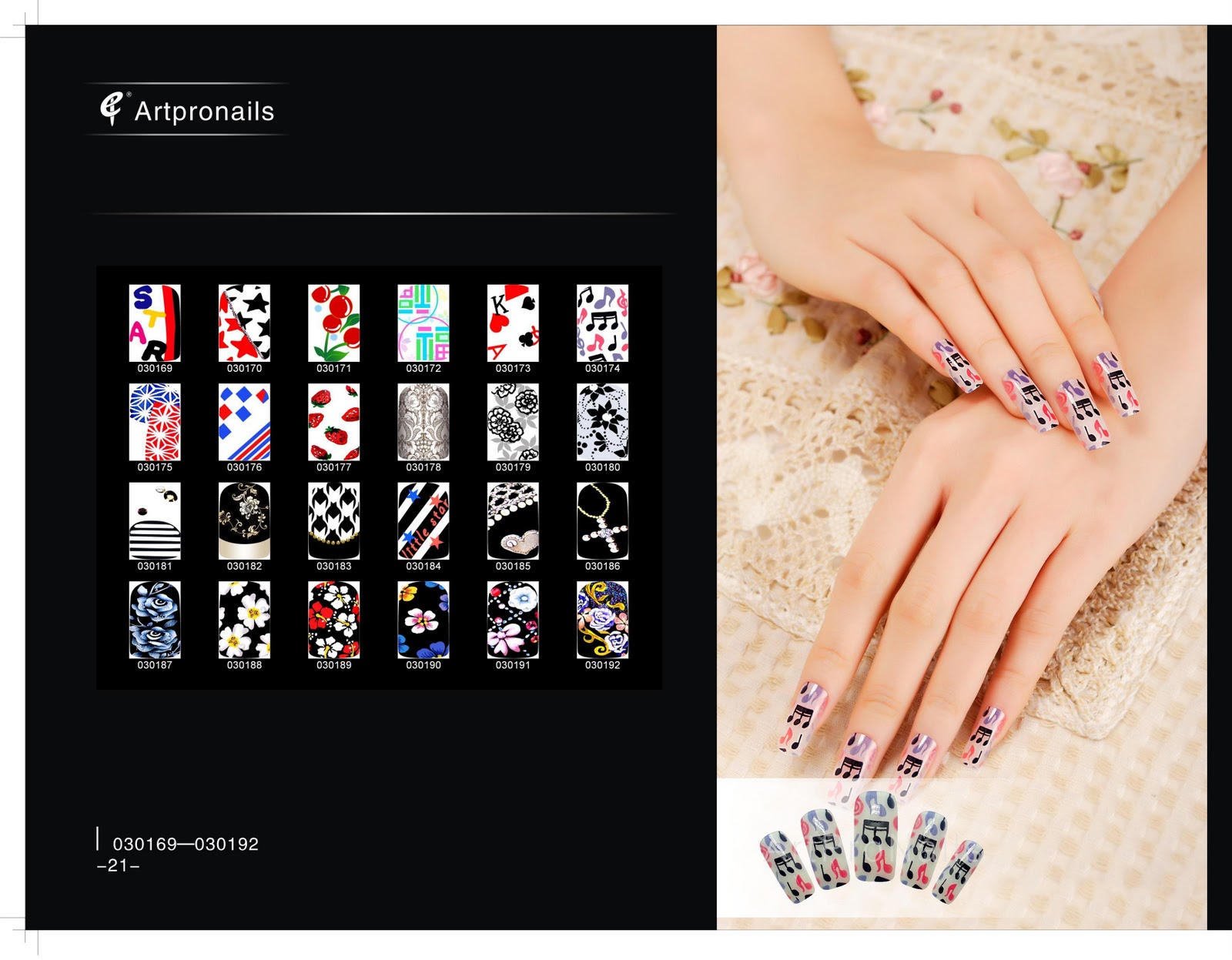 ArtPro Nails SG Catalog for Digital Nail Art Design
