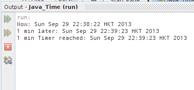 Java-Buddy: Timer and TimerTask example, execute code in a specified time.