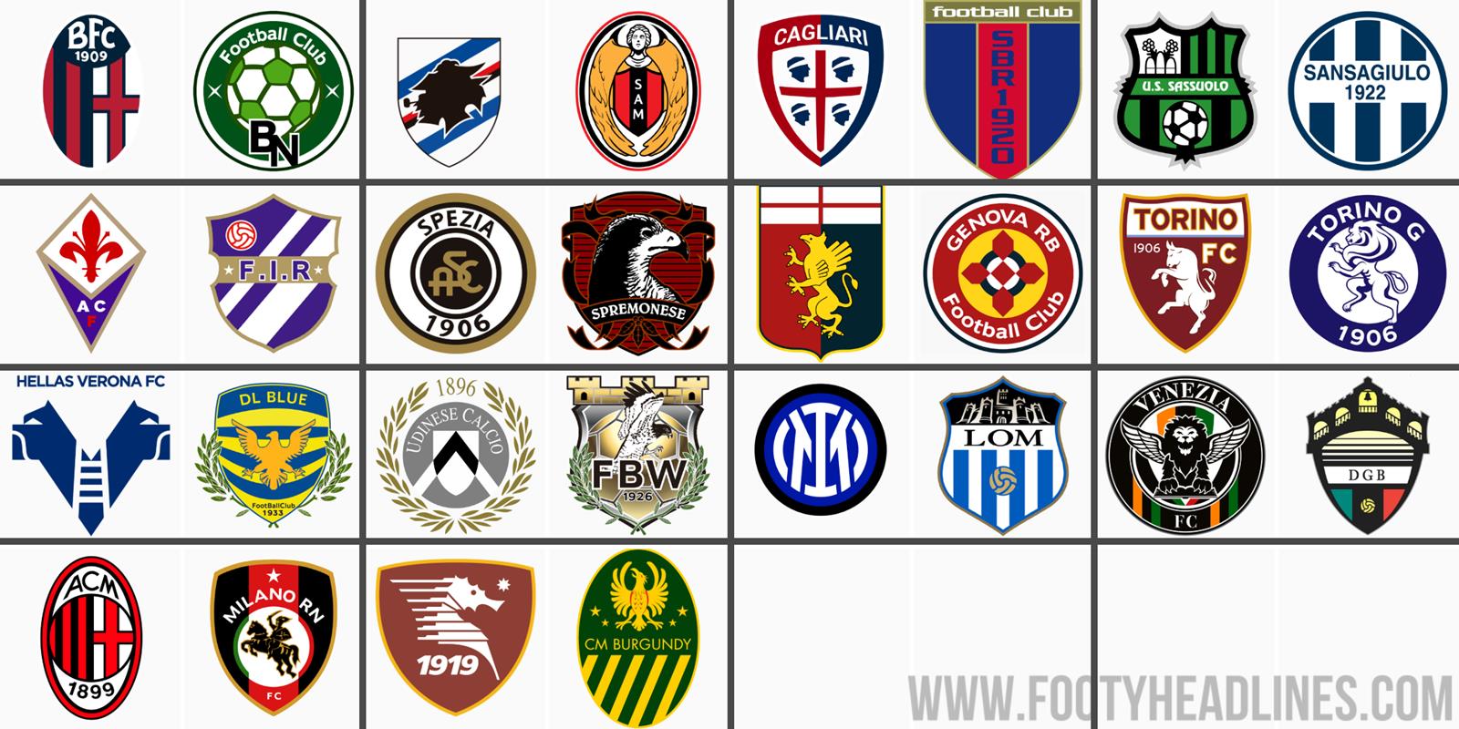 How All 15 Fake Serie A Teams Look In eFootball 2022 Incl. Inter, AC