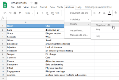 Cara membuat teka teki silang dengan Google sheets-gambar 5 Cara membuat teka teki silang dengan Google sheets-gambar 5
